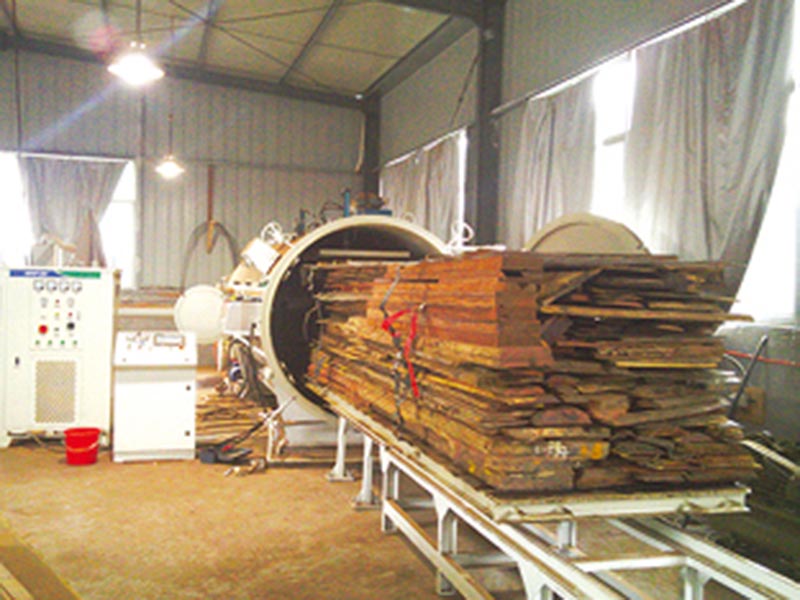 customized HF vacuum timber dryer machine company